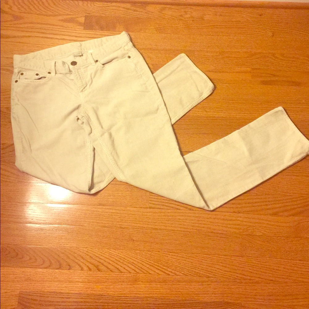 J Crew Skinny Leg Corduroy Vintage Matchstick 28R